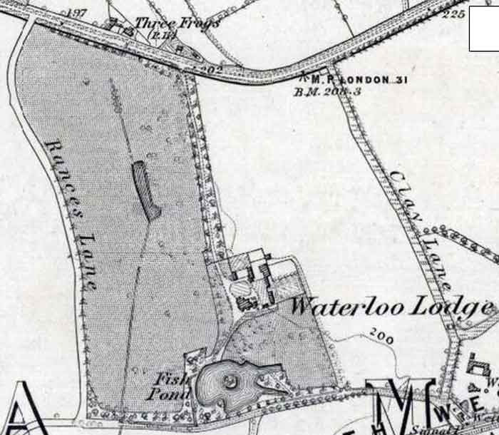 1887 map of froghall