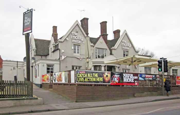Same building as a pub