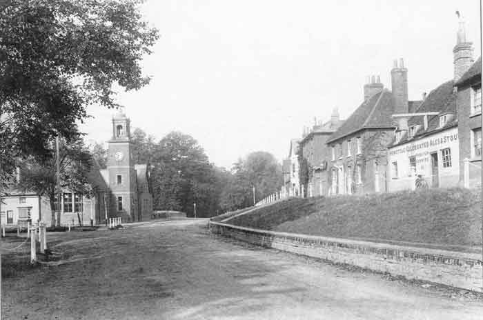 View along Shute End with Terrace on right
