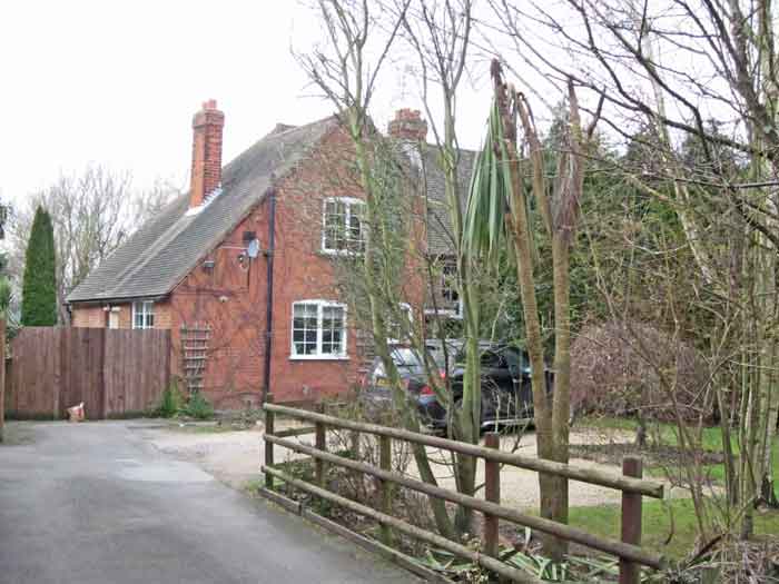 substantial red brick building