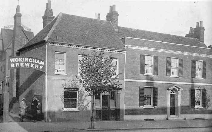 red brick pub